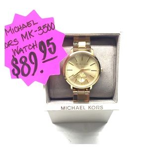 ‼️PRICE DROP‼️Michael Kors gold chain link watch